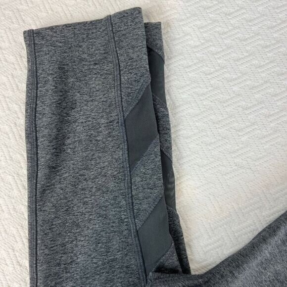 Mondetta Women's Medium Grey Vented Ankle Athletic Leggings Athleisure Stretch - Picture 5 of 10